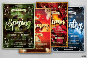 Four Seasons Flyer Bundle, a Flyer Template by ThatsDesignArt (Thumbnail 1 of 14)