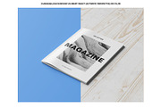 Us Letter Magazine Mockup, a Books & Magazine Mockup by Tokobeta (Thumbnail 11 of 12)