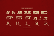 Rusty Duty | Western Style, a Slab Serif Font by Denustudios (Thumbnail 11 of 12)