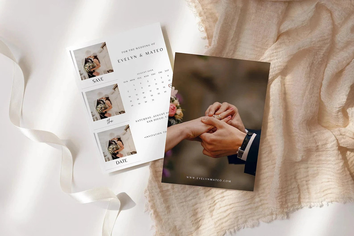 Calendar Save The Date Template, an Invitation Template by LucaTheme (Photo 3 of 5)