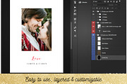 Christmas Photo Card Template | 010, a Card Template by Nifty Template Studio (Thumbnail 5 of 8)