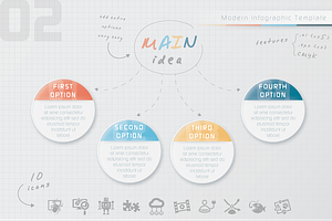 Modern Infographic Template 2