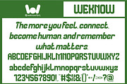 The More You font, a Sans Serif Font by weknow (Thumbnail 2 of 7)