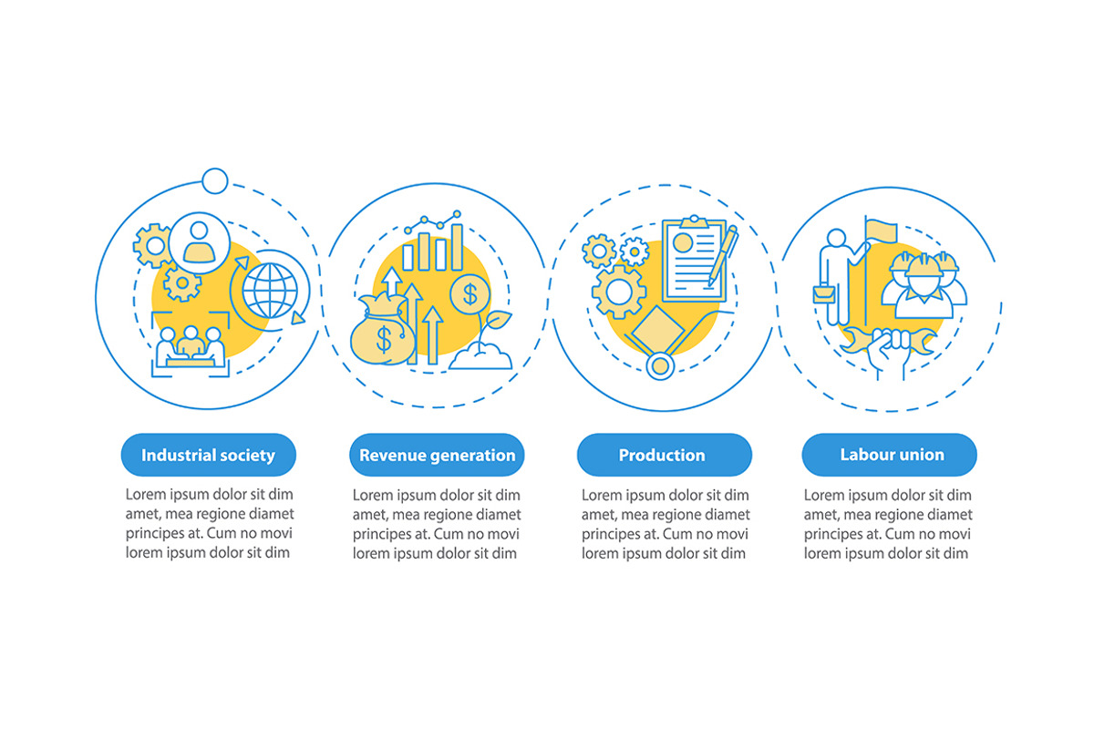 Production process infographic, a Templates & Theme by IMG Visuals