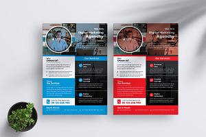 Corporate Theme Business Flyer Templ