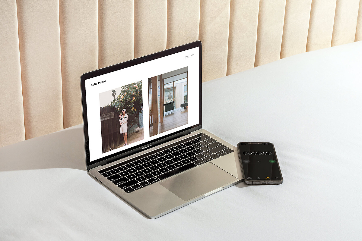 MacBook Pro and iPhone PSD Mockup, a Books & Magazine Mockup by Area Mockups (Photo 3 of 3)