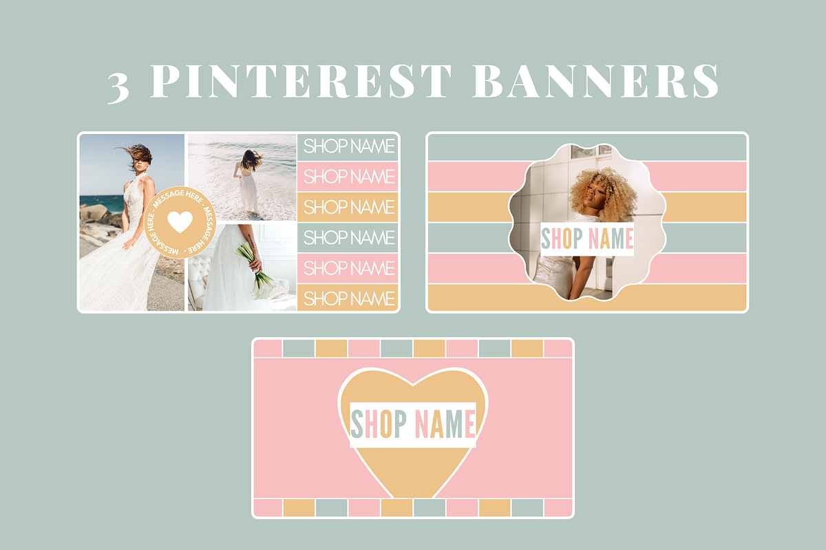 Cute Social Media Banners + Icons, a Social Media Template by SunshineStudioBoutique (Photo 5 of 9)