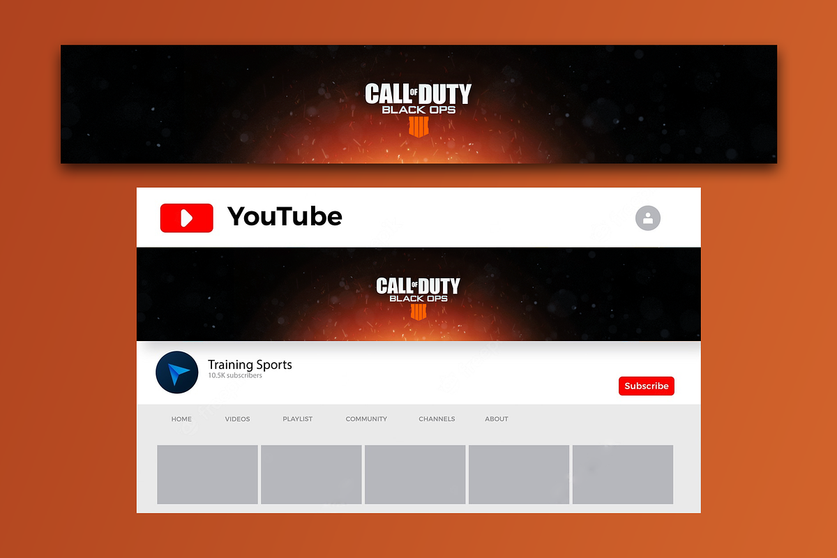 YouTube Gaming Banners Set 3, a Social Media Template by Lordsse (Photo 4 of 4)