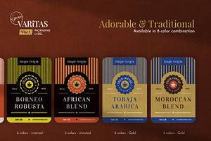 Varitas V1-SHORT Version Cofee Label