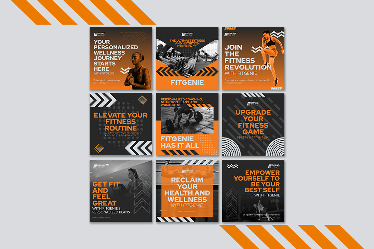 Gym Center - Instagram Post, a Social Media Template by StreaksideStd (Photo 2 of 3)