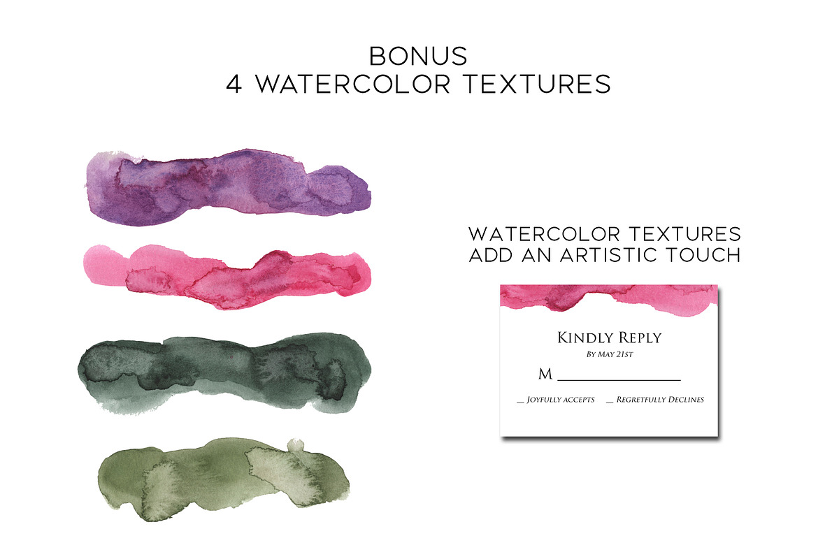 Bright Pink and Purple Florals, a Texture Illustration by Graphic Blue Bird (Photo 4 of 7)