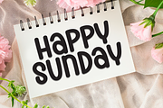 Sunrise Groovy | Script Font, a Script Font by Scratchones (Thumbnail 5 of 8)