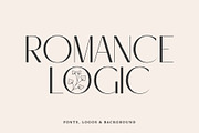 Romance Logic, a Sans Serif Font by Prioritype Co (Thumbnail 1 of 9)