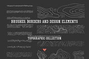 Authentic topographic collection, a Background Graphic by Digithings (Thumbnail 6 of 8)