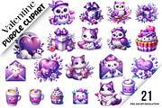 Valentine's Day Sublimation Clipart, an Illustration by DreamArtGraphic (Thumbnail 1 of 6)