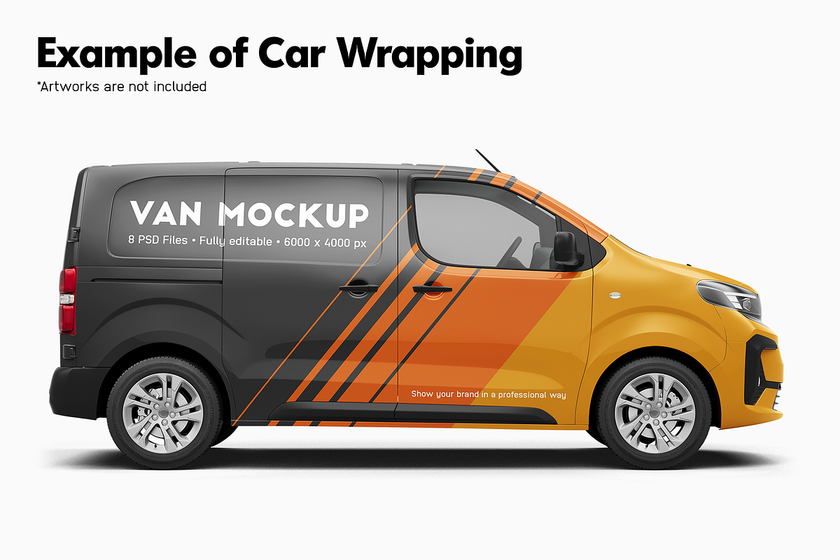 Van Mockup 32, an Advertising Mockup by Mockupix (Photo 5 of 12)