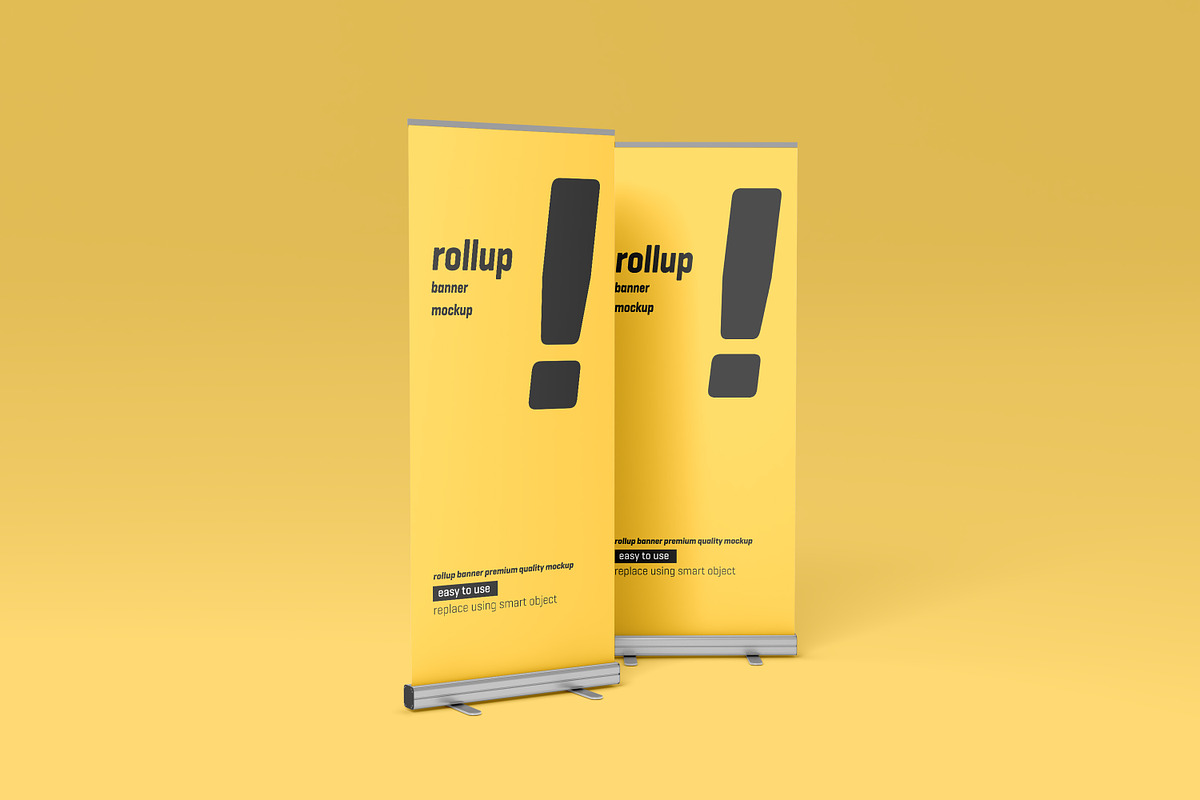 Roll Up Banner Mockup, an Advertising Mockup by Toasin Studio (Photo 5 of 23)