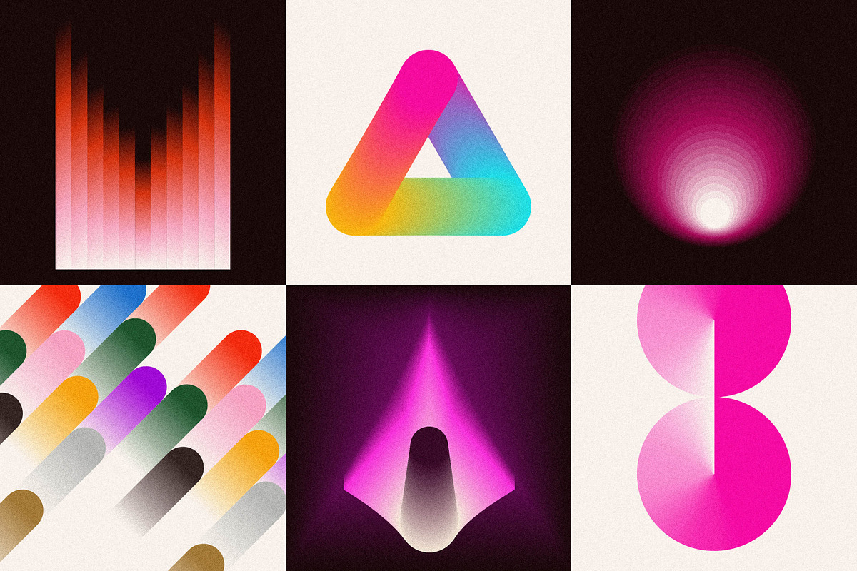 Blender 2: 160 Gradient Blend Shapes, an Object Graphic by RuleByArt (Photo 9 of 23)