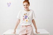 Trendy Summer Girl Clipart & Quotes, a Seasonal Illustration by Ruslana Lubenets (Thumbnail 16 of 16)