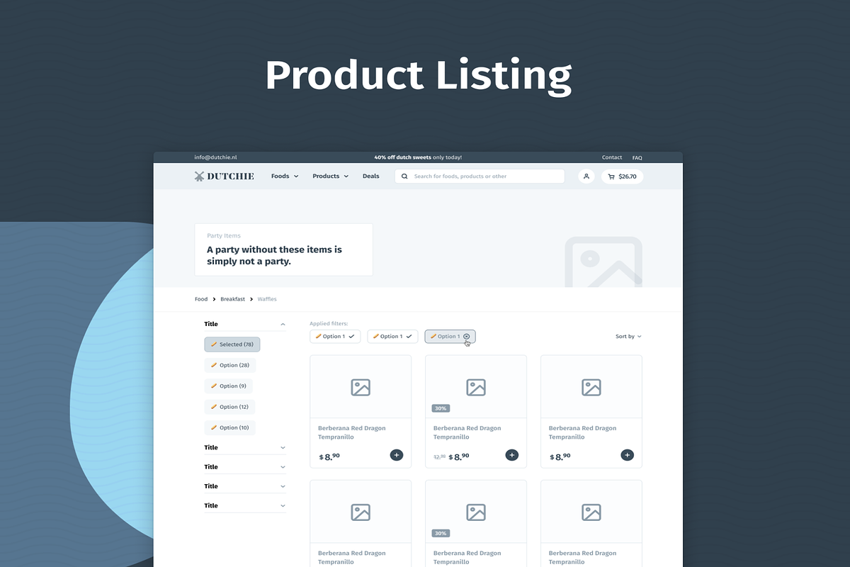 E Commerce Wireframe Kit By Bionic preview 5