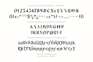 Bagtha Mendoneh Ligature Serif