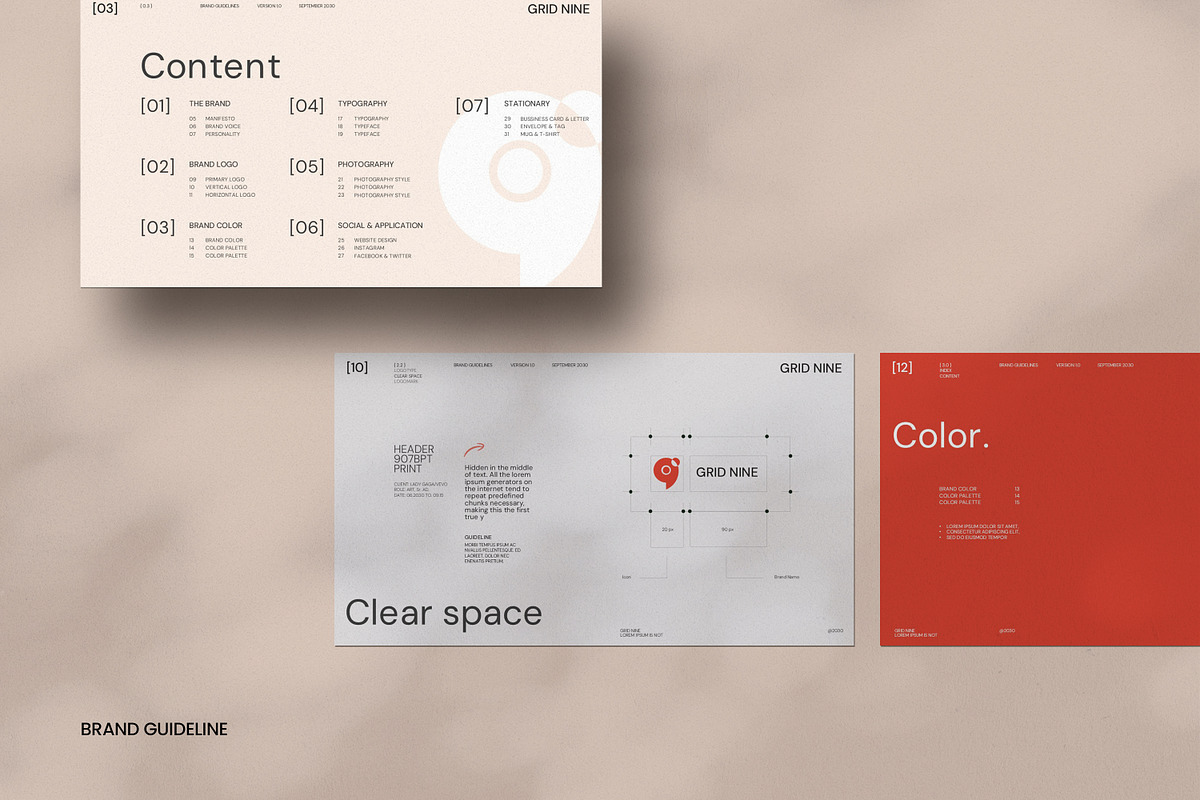 Brand Guidelines Presentation, a Presentation Template by Studio Temply (Photo 6 of 13)