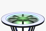 TV Studio News Desk 1, a Furniture 3D Model by akerStudio (Thumbnail 7 of 16)