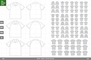 Retro Sports Jersey Vector Mockup, an Apparel Mockup by Irhasalfahad (Thumbnail 1 of 8)