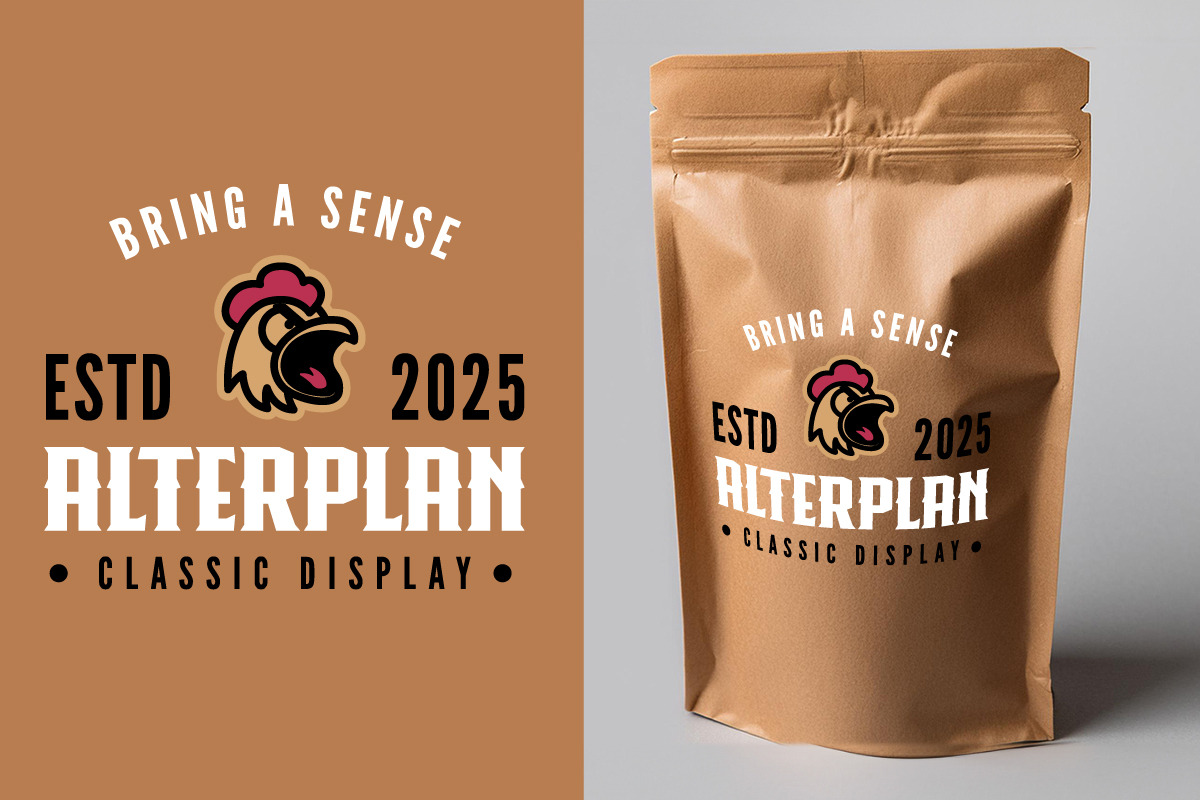 Alterplan Classic Display Font, a Blackletter Font by IHDSTD (Photo 4 of 7)
