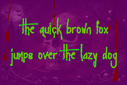 Hauntink - Horror Bleed Ink Font, a Handwritten Font by Gittype (Thumbnail 2 of 7)
