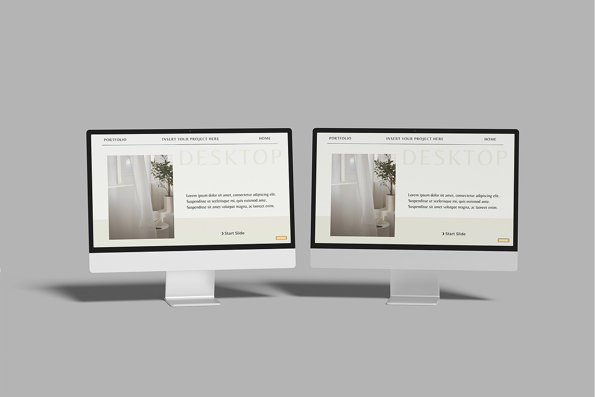 Desktop Screen Mockup, a Device Mockup by lamorastudio (Photo 10 of 11)