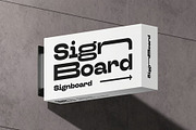 Signboard Horizontal Mock-up, an Advertising Mockup by zippypixelstudio (Thumbnail 6 of 13)