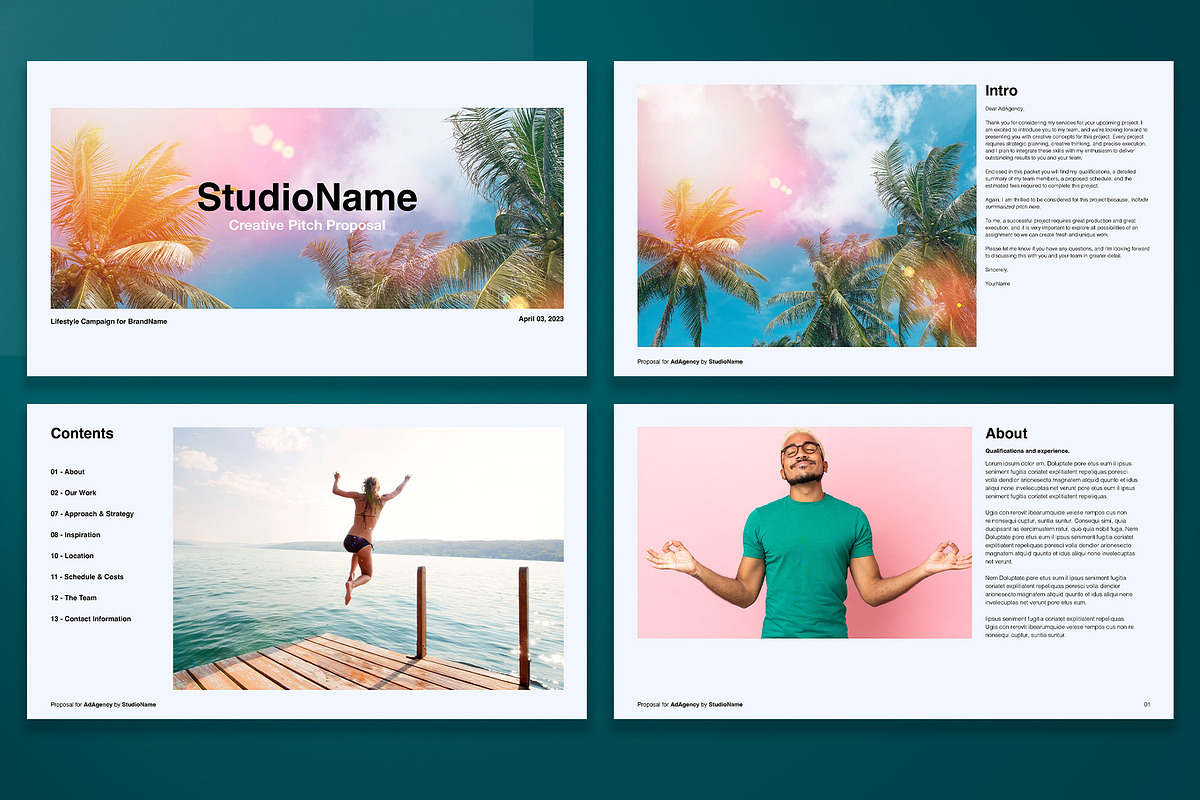 Chroma 1.0 Creative Pitch Template, a Presentation Template by Good Creative Studio (Photo 5 of 7)