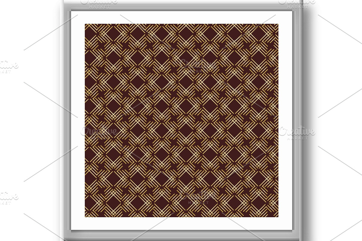 Seamless Abstract Geometric Vector, a Pattern Graphic by FineArtStudio (Photo 3 of 3)