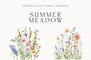 Waterolor Floral Borders Bundle, a Decorative Illustration by Lana Elanor (Thumbnail 87 of 97)
