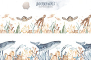 Undersea world Watercolor Part II, an Animal Illustration by Marina Ermakova (Thumbnail 10 of 13)