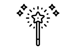Effect impact black icon, an Outline Icon by Creative priyanka