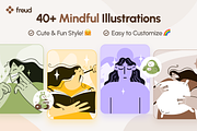 freud UI Kit: AI Mental Health App, an UI Kit Template by strangehelix.bio (Thumbnail 6 of 10)