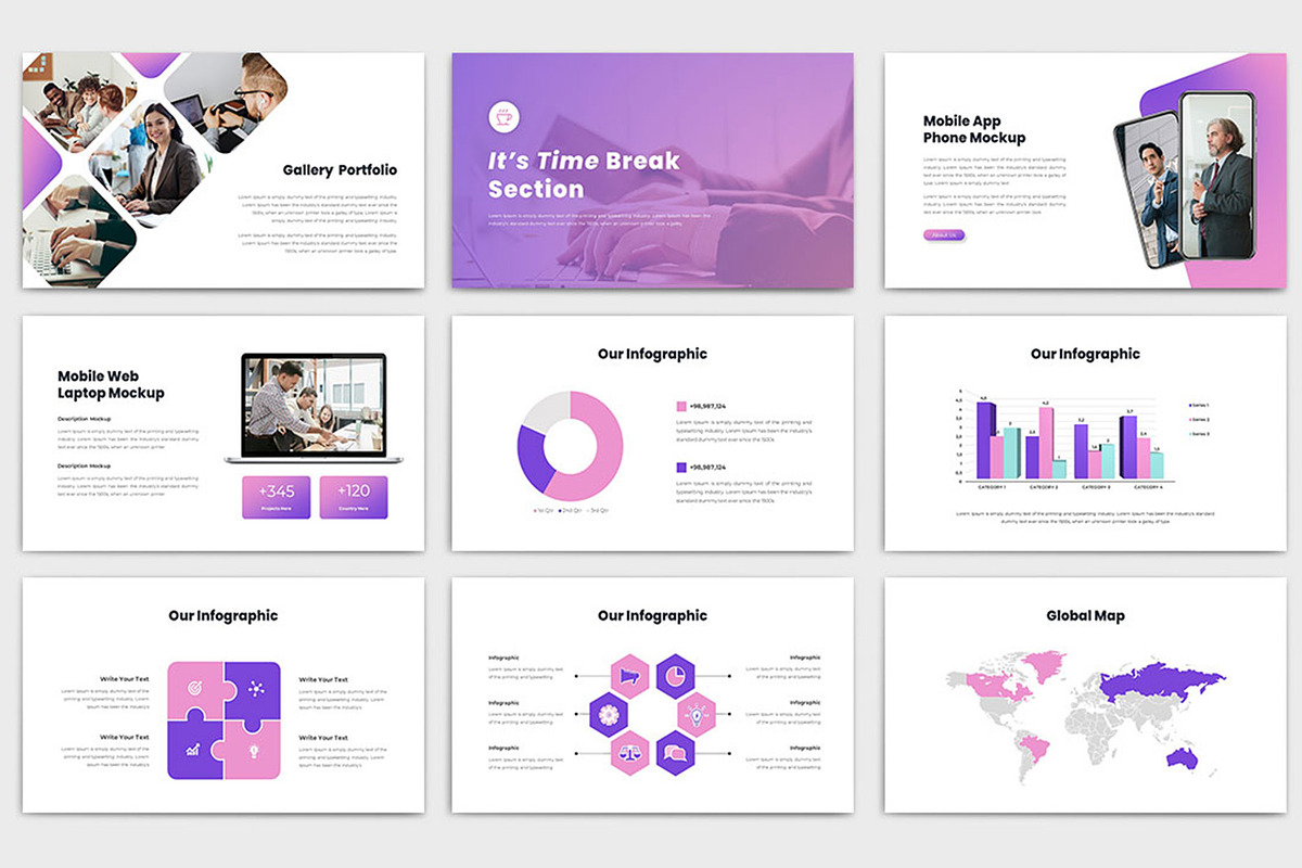 Xoram Presentation Template, a Presentation Template by TypeMakers (Photo 2 of 5)