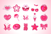 Y2K 3D Sweet Jelly Collection, an Object Graphic by JaoGam (Thumbnail 6 of 8)
