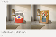 5x7 Floor Leaning Frame Mockup, a Household Mockup by mockupize (Thumbnail 6 of 7)
