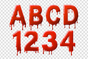 Blood 3D Font, a Font by Loudoun Design Co. (Thumbnail 6 of 6)