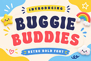 Buggie Buddies - Playful Font, a Sans Serif Font by Limited.studio (Thumbnail 1 of 6)