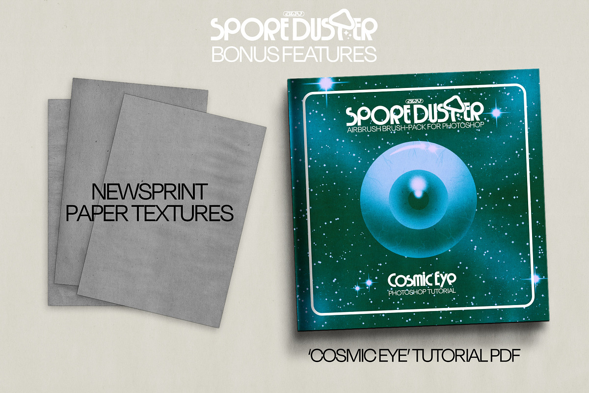 SPORE DUSTER - Photoshop Edition, a Brush Add-On by Jordan Warren Visuals (Photo 9 of 14)