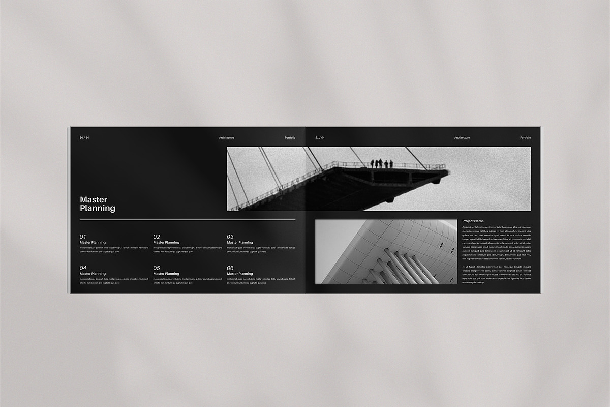 Architecture Portfolio Landscape, a Brochure Template by TemplateFolio-Shop (Photo 14 of 18)