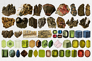 Gemstone Illustrations [1200+ PNG's], an Object Graphic by Meglenov (Thumbnail 21 of 28)
