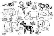 FUNNY JUNGLE 2, an Animal Illustration by Tanya Akhmett (Thumbnail 3 of 10)