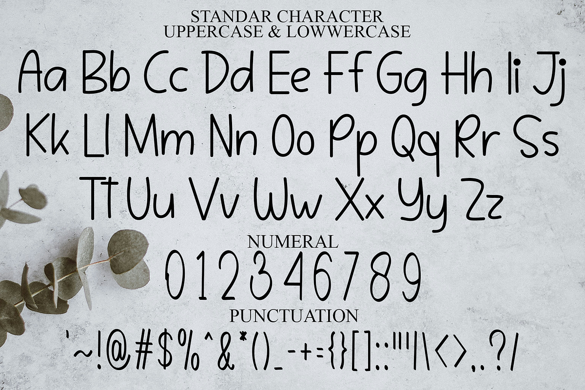Alphabet, a Sans Serif Font by InermediaSTUDIO (Photo 5 of 7)