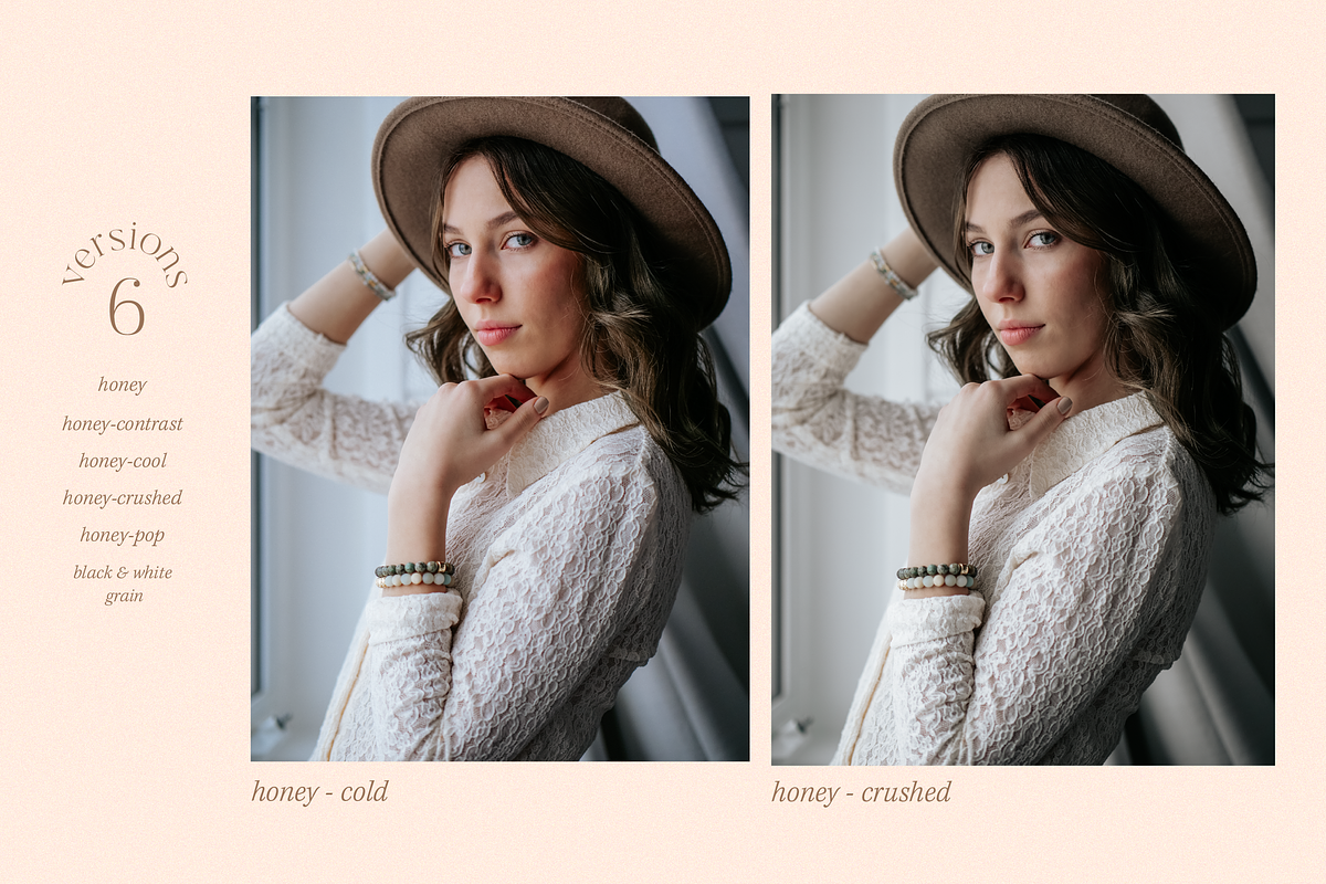 Honey Presets by Fern & Oak, a Layer Style Add-On by Fern and Oak Creative (Photo 3 of 12)