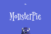 MonsterPie – Funny Serif Family, a Serif Font by Marc Lohner (Thumbnail 1 of 7)